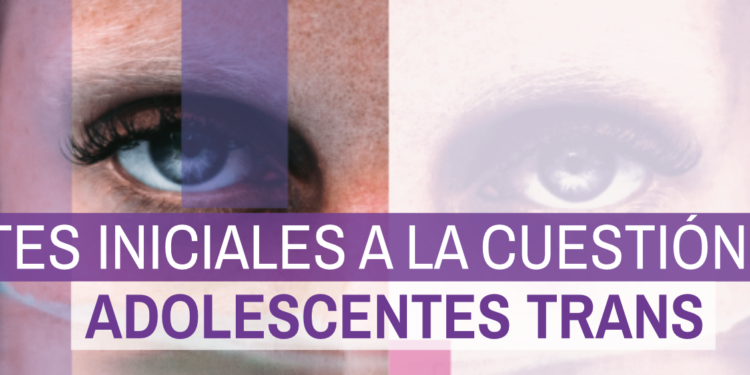 APUNTES INICIALES A LA CUESTIÓN DE LOS ADOLESCENTES TRANS