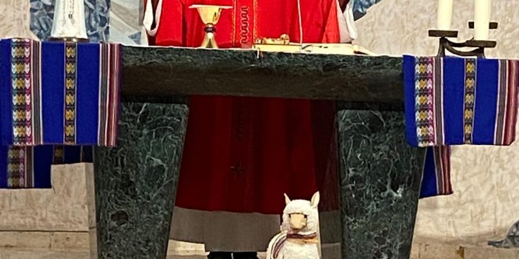 El P. Tiberio Szeles regresa a la misión en Perú